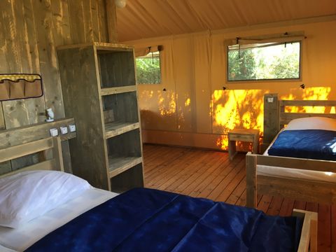 LODGE 3 personnes - Tente Lodge 3 personnes Accès PMR sans sanitaires