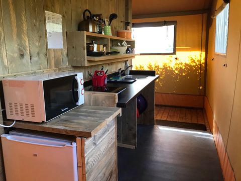 LODGE 3 personnes - Tente Lodge 3 personnes Accès PMR sans sanitaires