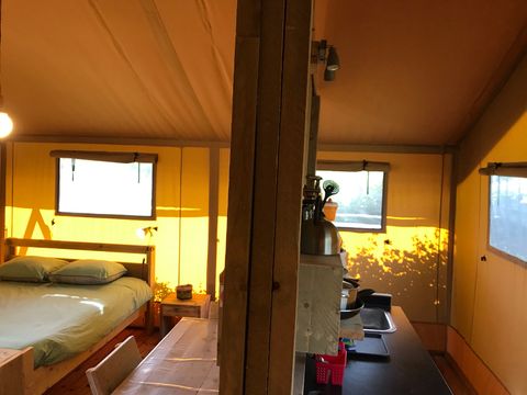 LODGE 3 personnes - Tente Lodge 3 personnes Accès PMR sans sanitaires