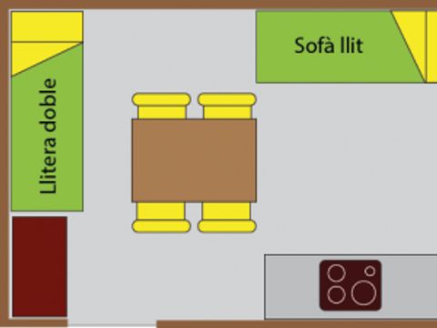 HÉBERGEMENT INSOLITE 2 personnes - Wooden Cabin Pedraforca