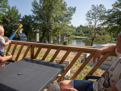 MOBILHOME 4 personnes - Pommier avec vue sur la rivière