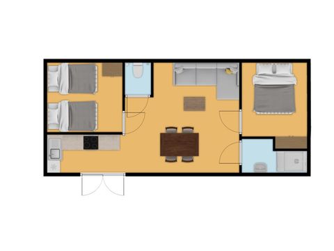 MOBILHOME 4 personnes - Magnolia