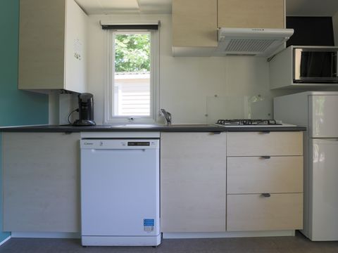 MOBILHOME 4 personnes - Pommier avec vue sur la rivière
