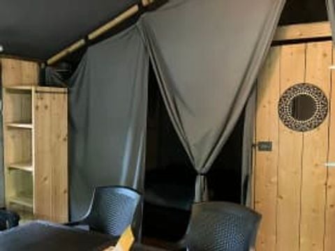 TENTE TOILE ET BOIS 4 personnes - Tente Safari Cocotier