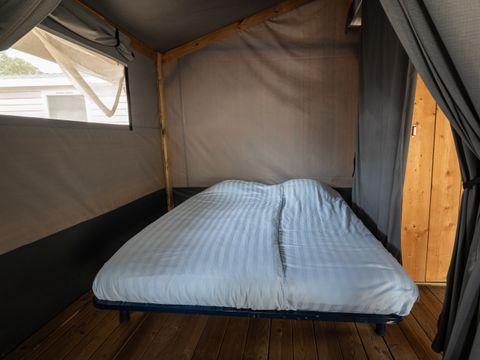 Tente en toile et en bois 4 personnes - Tente Safari Cocotier