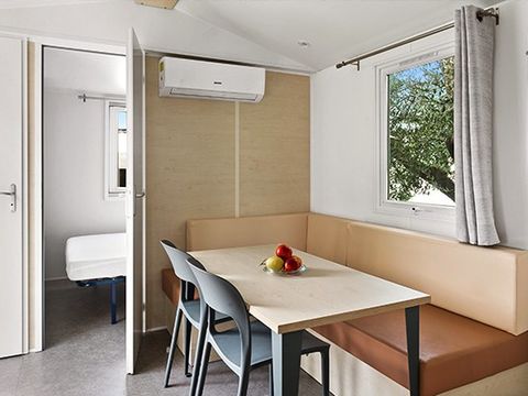 MOBILHOME 4 personnes - Comfort | 2 Ch. | 4 Pers. | Terrasse surélevée | Clim.
