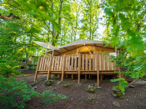 Tente en toile et en bois 5 personnes - Lodge Tent Deluxe