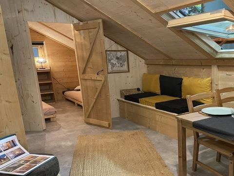 Tente en toile et en bois 5 personnes - Safari Lodge all season