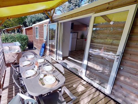 MOBILHOME 8 personnes - Prestige avec Spa - 36m² - 4 chambres