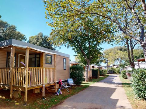MOBILHOME 4 personnes - Castellet  - 28 m² - 2 chambres + plancha