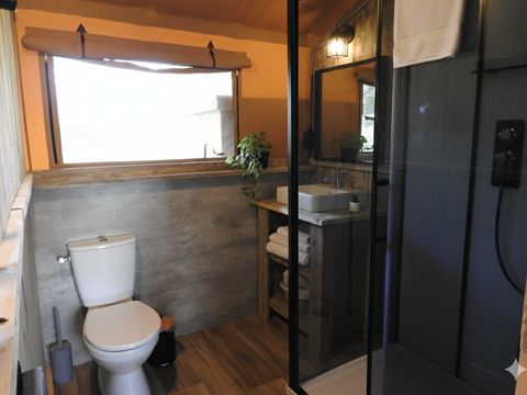 TENTE TOILE ET BOIS 5 personnes - LUXURY SAFARI LODGE