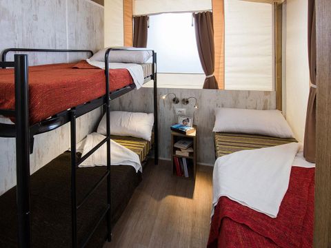 Tente en toile et en bois 5 personnes - TREND LODGE