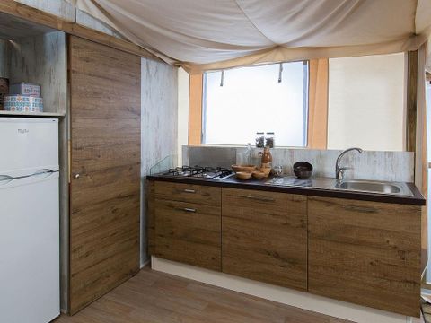 Tente en toile et en bois 5 personnes - TREND LODGE