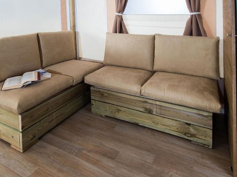 Tente en toile et en bois 5 personnes - TREND LODGE