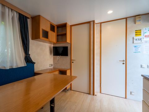 MOBILHOME 2 personnes - (2 personnes incluses - 2 personnes supplémentaires possibles moyennant un supplément, veuillez contacter le camping)