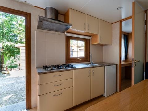 MOBILHOME 4 personnes - (2 personnes incluses - 2 personnes supplémentaires possibles moyennant un supplément, veuillez contacter le camping)