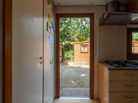 MOBILHOME 4 personnes - (2 personnes incluses - 2 personnes supplémentaires possibles moyennant un supplément, veuillez contacter le camping)