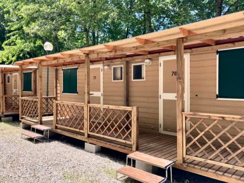 Mobilhome 2 personnes - D'une chambre à coucher - Sans cuisine