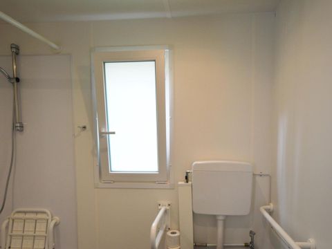 MOBILHOME 2 personnes - Mobile home - Accessible aux personnes à mobilité réduite (2 personnes incluses - 2 personnes supplémentaires possibles avec supplément, contacter le camping)