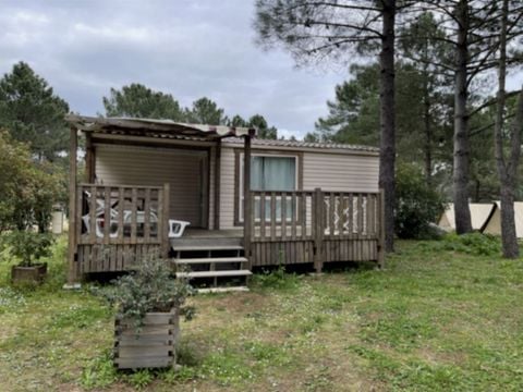 MOBILHOME 4 personnes - IRM Loggia - arrivée le mercredi en haute saison