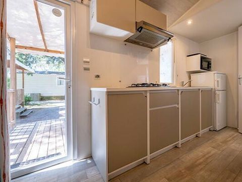MOBILHOME 4 personnes - Mobil-home | Comfort | 2 Ch. | 4 Pers. | Terrasse surélevée | Clim.