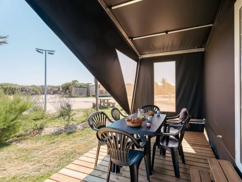 TENTE 4 personnes - Coco Sweet | 2 Ch. | 4 Pers. | Terrasse surélevée | Sans SDB | Clim | TV