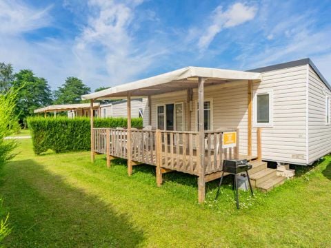 MOBILHOME 6 personnes - Mobil-home | Comfort | 3 Ch. | 6 Pers. | Terrasse surélevée | TV