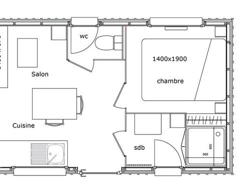 MOBILHOME 2 personnes - Mobilhome 2 personnes