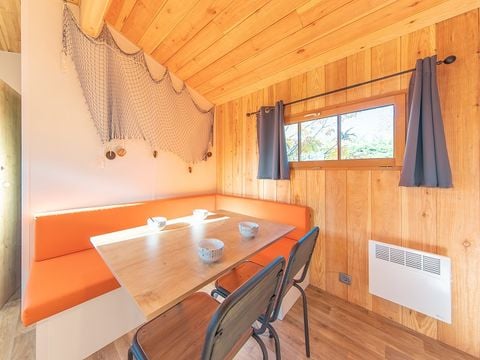 MOBILHOME 4 personnes - 2 CHAMBRES BOIS