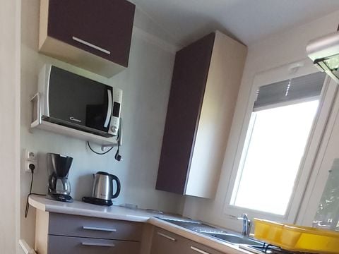 MOBILHOME 6 personnes - TV - DRAPS - BBQ