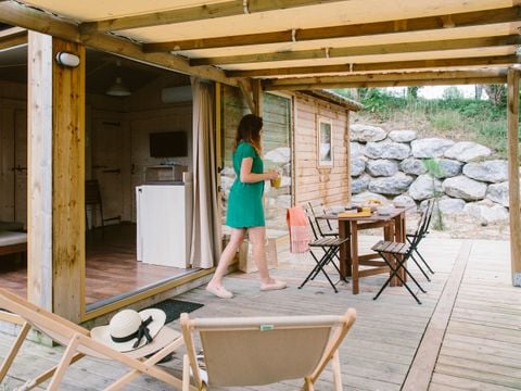 CHALET 4 personnes - CABANE BALI  2ch 4 pers