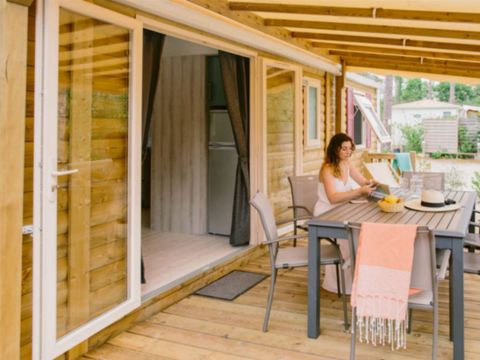 MOBILHOME 6 personnes - COTTAGE PREMIUM 3 ch 6 pers