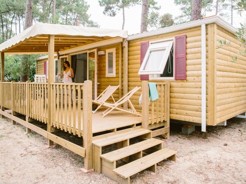 MOBILHOME 6 personnes - COTTAGE PREMIUM 3ch 6 pers