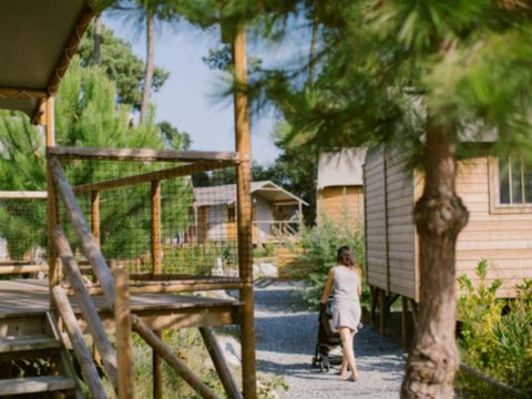 CHALET 4 personnes - CABANE AFRICA 2ch 4 pers