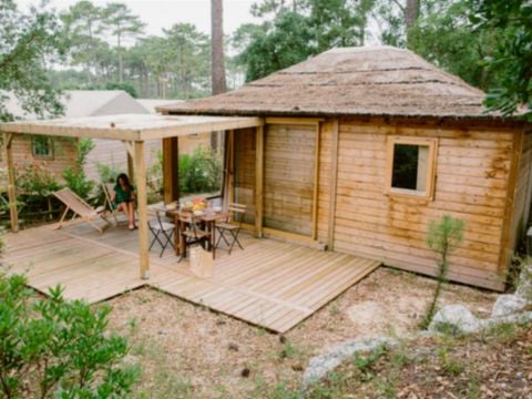 CHALET 4 personnes - CABANE BALI  2ch 4 pers