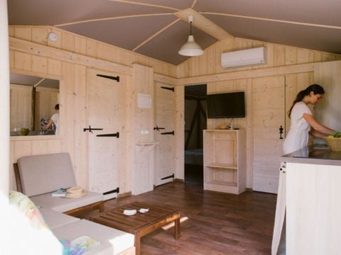 CHALET 4 personnes - CABANE BALI  2ch 4 pers