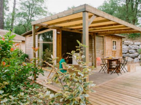 CHALET 4 personnes - CABANE BALI  2ch 4 pers