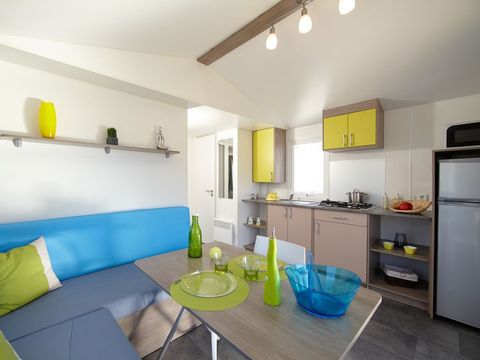 MOBILHOME 6 personnes - Mobile-Home Standard Moderne 35m² (3ch.-6pers) + TV + Terrasse