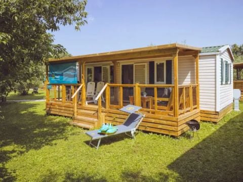 MOBILHOME 7 personnes - Comfort Plus 3 chambres Lounge avec lave-vaisselle