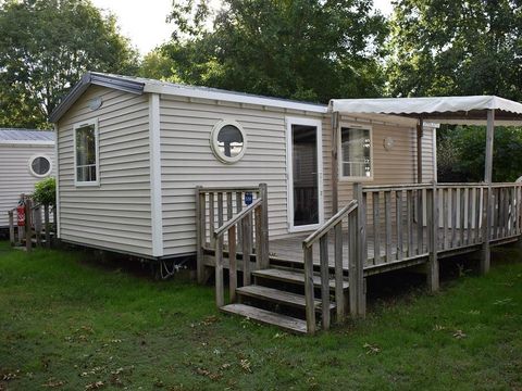 MOBILHOME 4 personnes - Standard 29m² 2 chambres + terrasse semi-couverte
