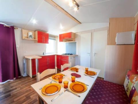 MOBILHOME 4 personnes - Mobil Home 3 Pièces 4 Personnes Climatisé + TV