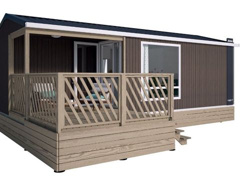 MOBILHOME 7 personnes - Mobil-home Evasion+ 7 personnes 2 chambres 28m²