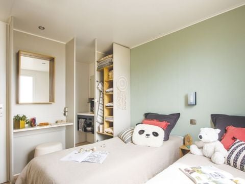 MOBILHOME 6 personnes - Premium 6 personnes 2 chambres 2sdb