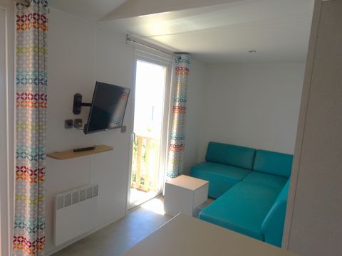 MOBILHOME 6 personnes - 4/6 personnes 2 chambres, LUXE et bord d'étang, 31m2 catégorie 4