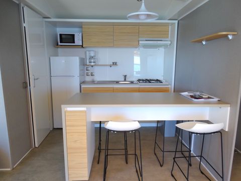 MOBILHOME 6 personnes - 4/6 personnes 2 chambres, LUXE et bord d'étang, 31m2 catégorie 4