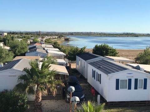 MOBILHOME 6 personnes - 2 chambres bord d'étang, 27m2 catégorie 3