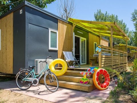 MOBILHOME 4 personnes - Mobil-home Confort+ 4personnes 2chambres 2SDB 34m²
