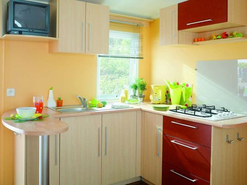 MOBILHOME 4 personnes - CONFORT - Quartier Jardin