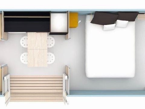 BUNGALOW TOILÉ 4 personnes - COCO SWEET INSOLITE - Quartier Jardin