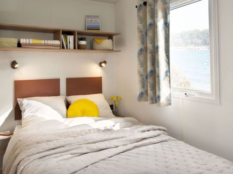 MOBILHOME 6 personnes - LE PANORAMIQUE PRIVILEGE - Vue Réserve Africaine